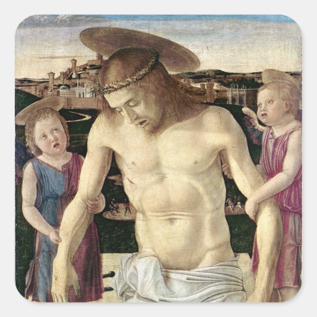 Adesivo Quadrado Pieta, c.1499 (Frente)