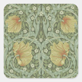 Adesivo Quadrado Pimpernel Pattern (por William Morris)