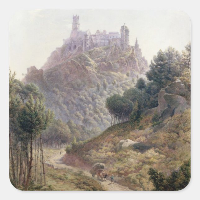 Adesivo Quadrado Pina Cintra, Casa de Verão do Rei de Portugal (Frente)