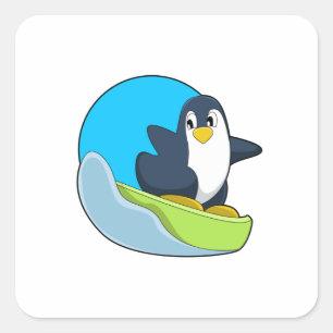 Adesivo Quadrado Pinguim como Snowboarder com Sonowboard.PNG