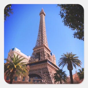 Adesivo Quadrado Pinheiros do Hotel Las Vegas de Paris