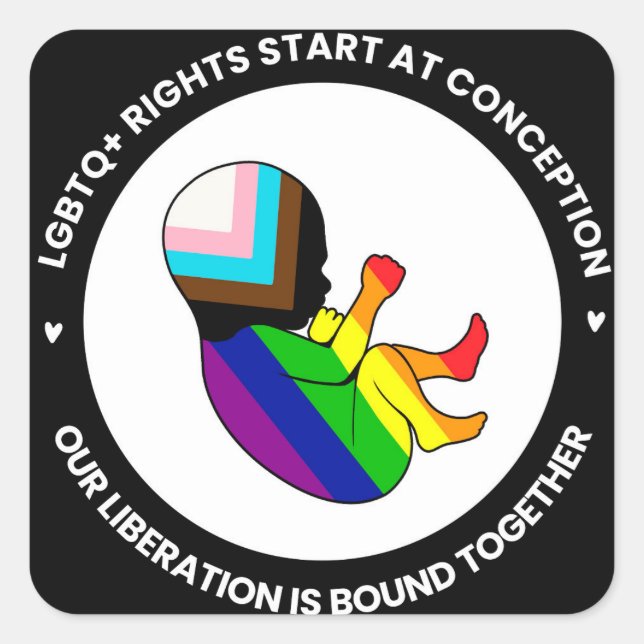 Adesivo Quadrado Pinheiros do Orgulho Fetus (quadrados) (Frente)