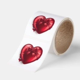 Adesivo Quadrado Pink Aesthetic Doodle Hearts Cute Soft Valentine