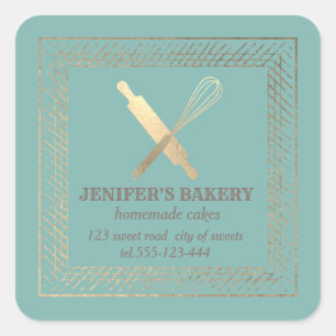 Adesivo Quadrado Pino de ouro profissional