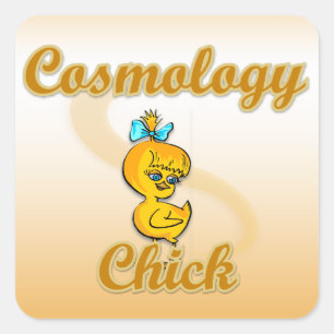 Adesivo Quadrado Pintinho de cosmologia