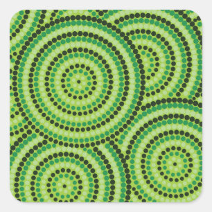 Adesivo Quadrado Pintura do ponto original