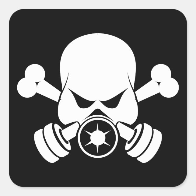 Adesivo Quadrado Pirata Urbana (Frente)