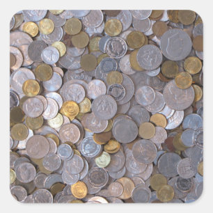 Adesivo Quadrado Piratas - tesouro