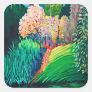 Adesivo Quadrado Piscina Escura