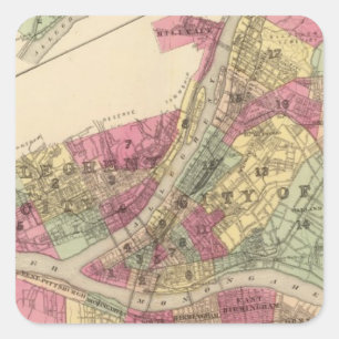 Adesivo Quadrado Pittsburgh, Alegheny