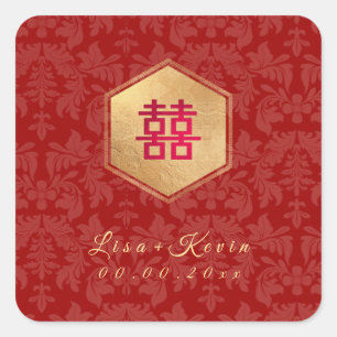 Adesivo Quadrado PixDezines Chinês Honeycomb Dupla apatia