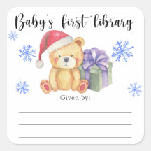 Placa de chá de fraldas de inverno, livros para be