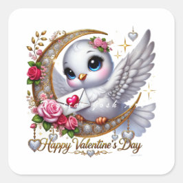 Adesivo Quadrado Placa de Feriado Plano da Porta do Dia de os namor