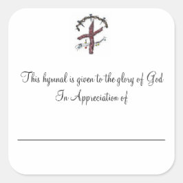 Adesivo Quadrado Placas Hímicas em Apreciação de