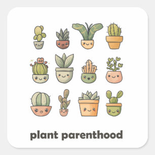 ADESIVO QUADRADO PLANTA PARENTHOOD
