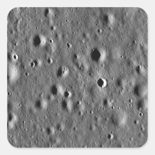 Adesivo Quadrado Plataforma de aterragem de Apollo 11