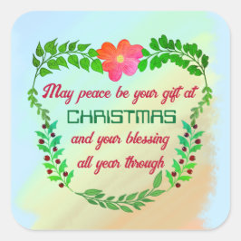 ADESIVO QUADRADO PODE SER O SEU PRESENTE NO NATAL