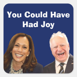 Adesivo Quadrado Podias Ter Alegria