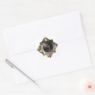 Adesivo Quadrado Poliscópio Meerkat,