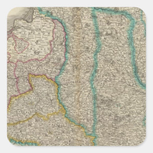 Adesivo Quadrado Polônia, Lithuania