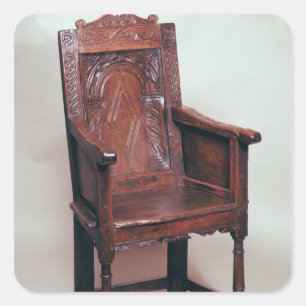 Adesivo Quadrado Poltrona com lados traseiros e encaixotados com