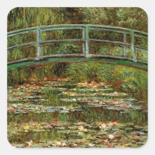 Adesivo Quadrado Ponte Japonesa Francesa Monet Giverney