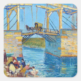 Adesivo Quadrado Ponte Langlois no álbum de Arles Van Gogh