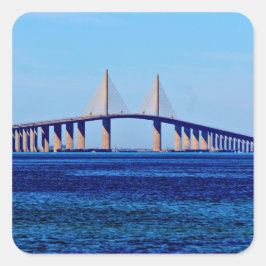 Adesivo Quadrado Ponte Sunshine Skyway