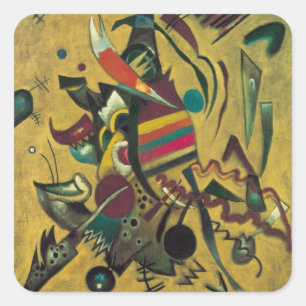 Adesivo Quadrado Pontos por Wassily Kandinsky, Expressionismo Vinta