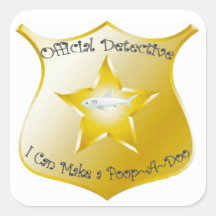 Poop de Treinamento Potente~A~Crachás Doo Sticker