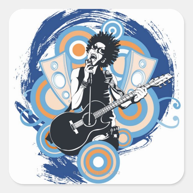 Adesivo Quadrado Pop (Frente)