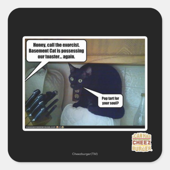 Adesivo Quadrado Pop para sua alma? (Frente)