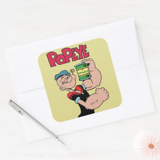 Adesivo Quadrado Popeye Sticker (Envelope)