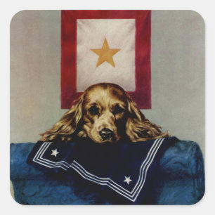 Adesivo Quadrado Porque alguém falou