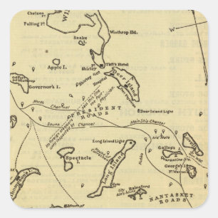 Adesivo Quadrado Porto 2 de Boston