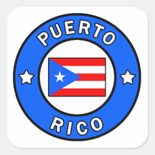 Adesivo Quadrado Porto Rico