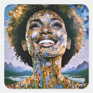 Adesivo Quadrado Poster
