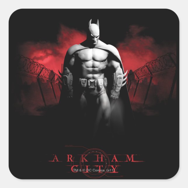 Adesivo Quadrado POSTER AC - Você não está seguro aqui (Frente)