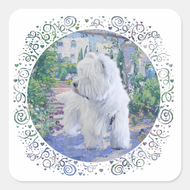 Adesivo Quadrado Potência Springtime (Frente)