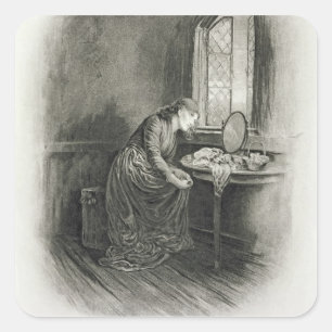 Adesivo Quadrado Pouco Dorrit, 'de Charles Dickens: Um abo da