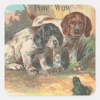 Adesivo Quadrado Pow Wow