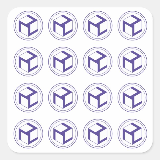 Adesivo Quadrado Praça Antahkaranas - Antahkarana -fêmea (Frente)