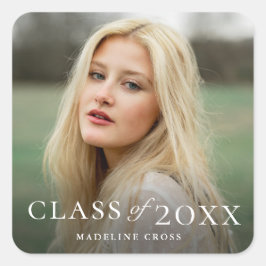 Adesivo Quadrado Praça da Graduação de Fotos 2022