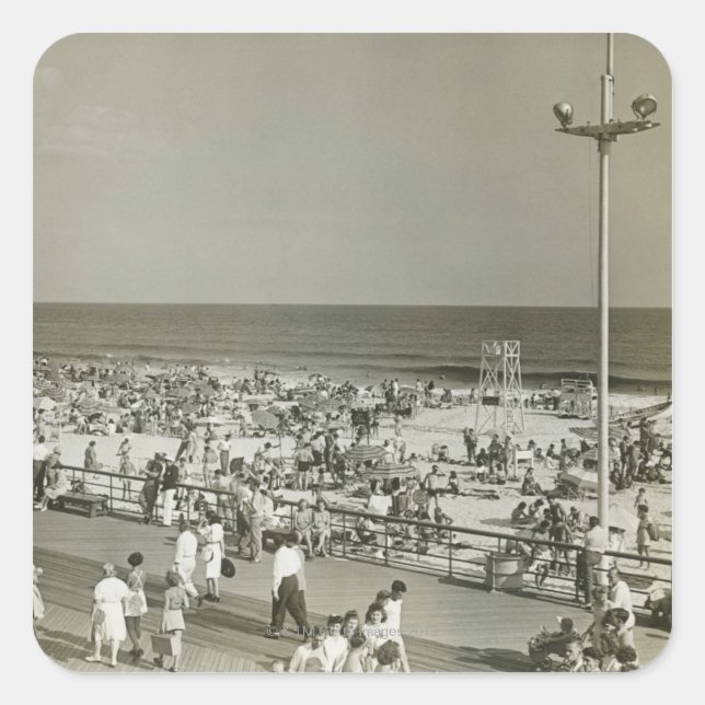 Adesivo Quadrado Praia Cruzada (Frente)