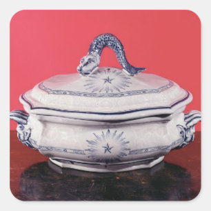 Adesivo Quadrado Prato vegetal que pertence a Carl Linnaeus