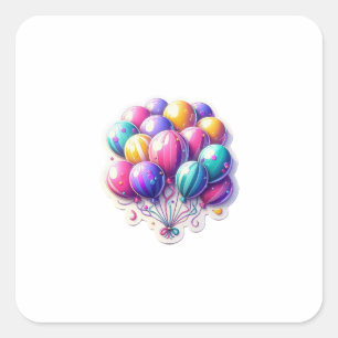 ADESIVO QUADRADO PRESENÇA