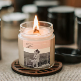 Adesivo Quadrado Presente Adorável da Família Rosa Pastel Foto Mode