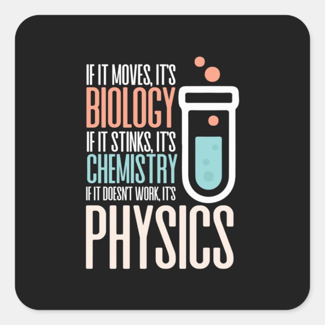 Adesivo Quadrado Presente de aniversário | Em Caso De Movimentação, (Frente)