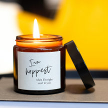 Presente de citação preto romântica da Tendy