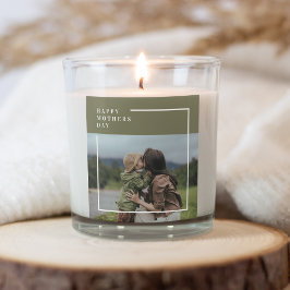 Adesivo Quadrado Presente personalizado do Dia de as mães de fotos